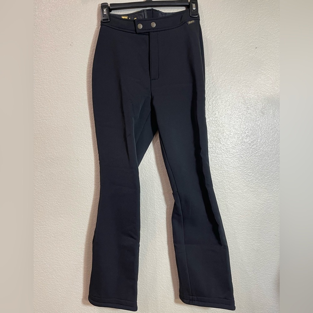SKEA Black Flared ski Pants softshell ski snowboard pants woman’s size 2